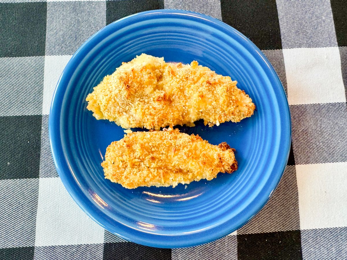 Crunchy Parmesan Chicken Tenders