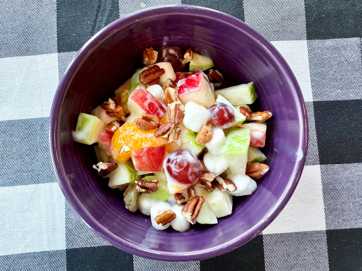 Autumn Fruit Salad