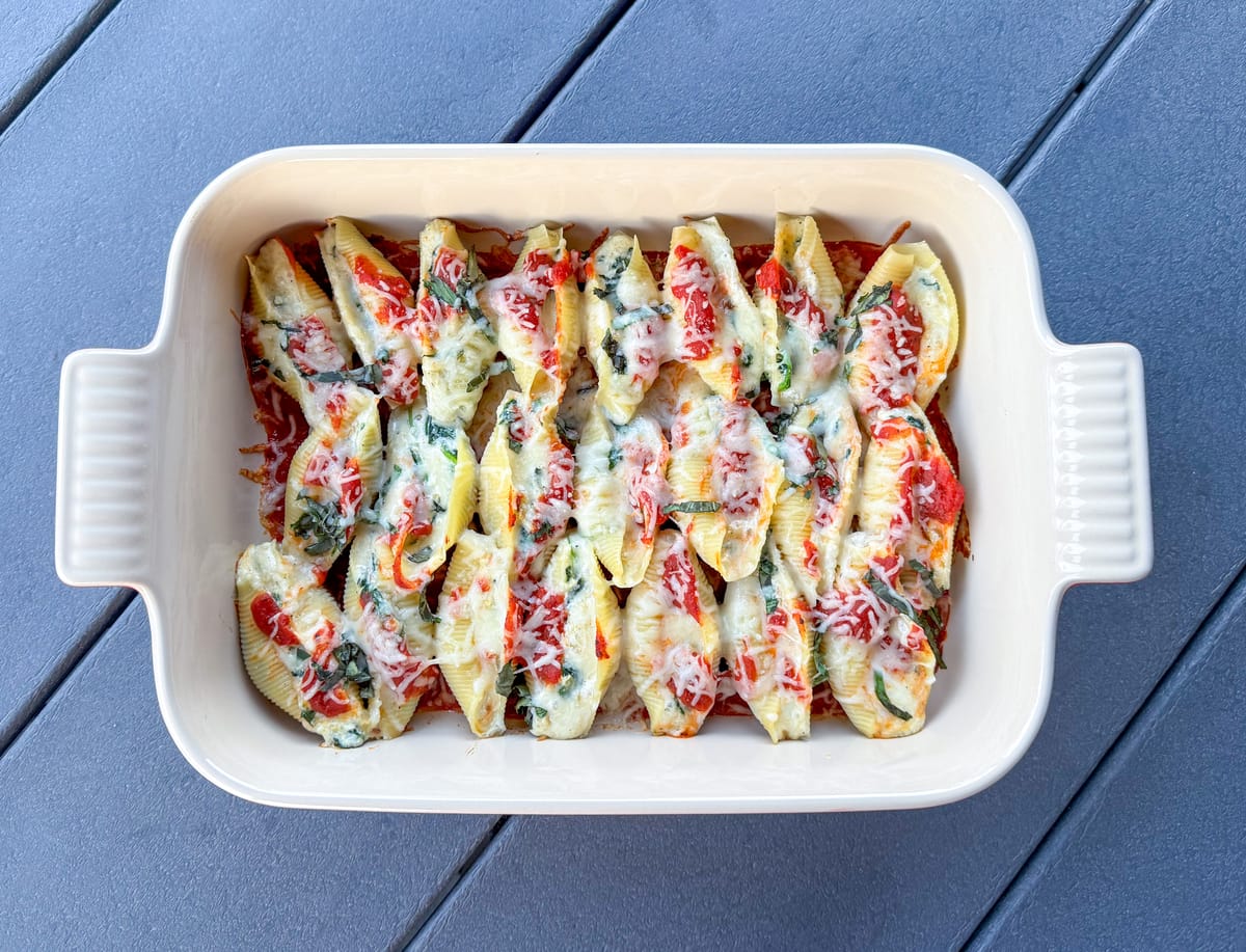 Spinach & Ricotta Stuffed Shells