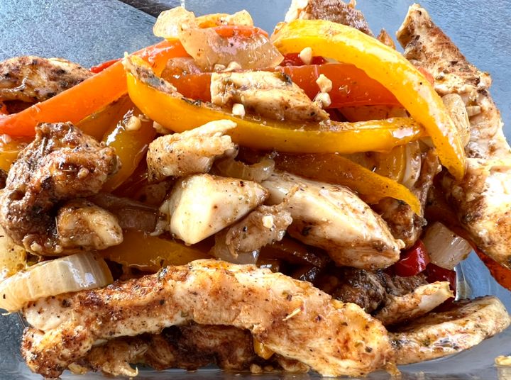 Sheet Pan Chicken Fajitas